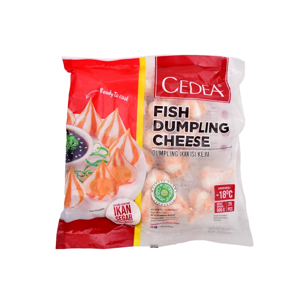 

CEDEA FISH DUMPLING CHESE 500GR