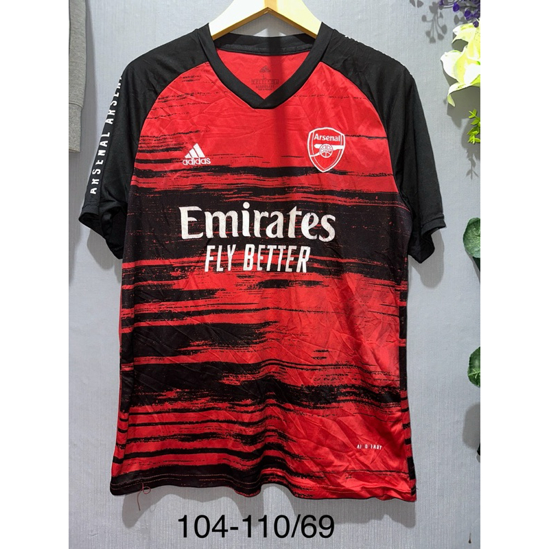 jersey arsenal 2020-2021 prematch training adidas