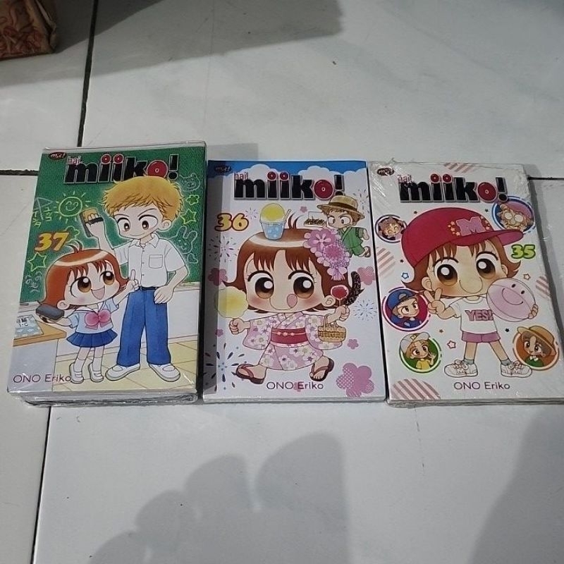 Komik Hai Miiko set vol 35-37 + bonus segel ori Bahasa Indonesia