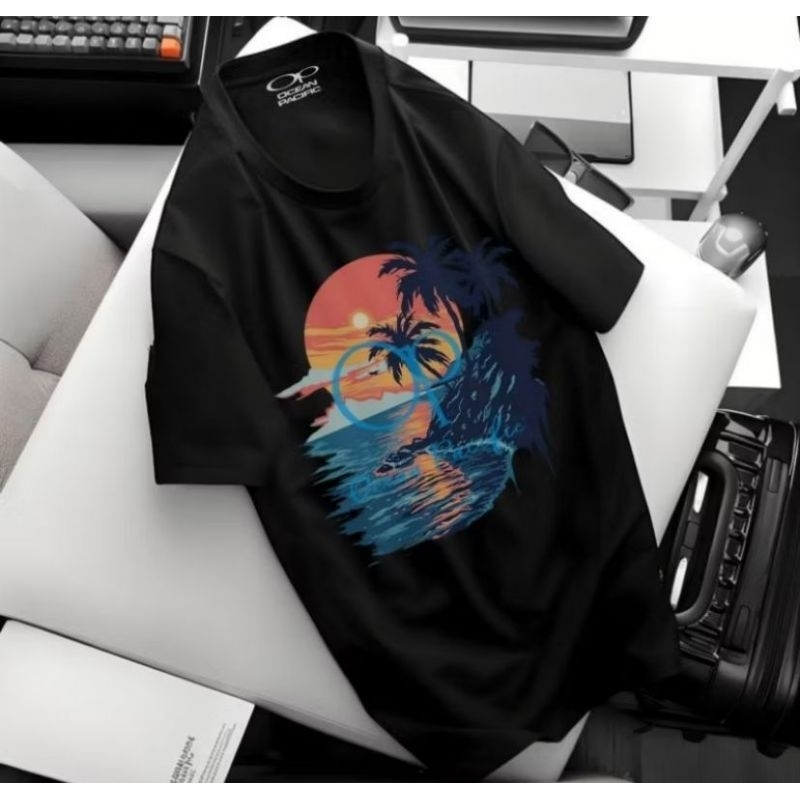 TERLARIS KAOS PRIA OCEAN PASIFIC ORIGINAL