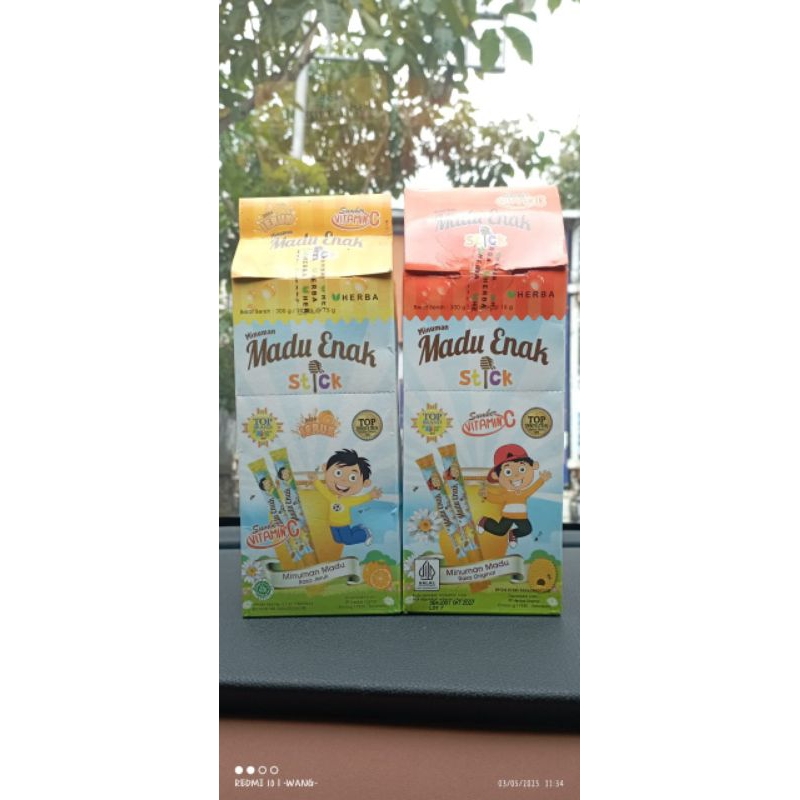 

Madu Enak Herba Stick Box (1box=20sticks@15gr)
