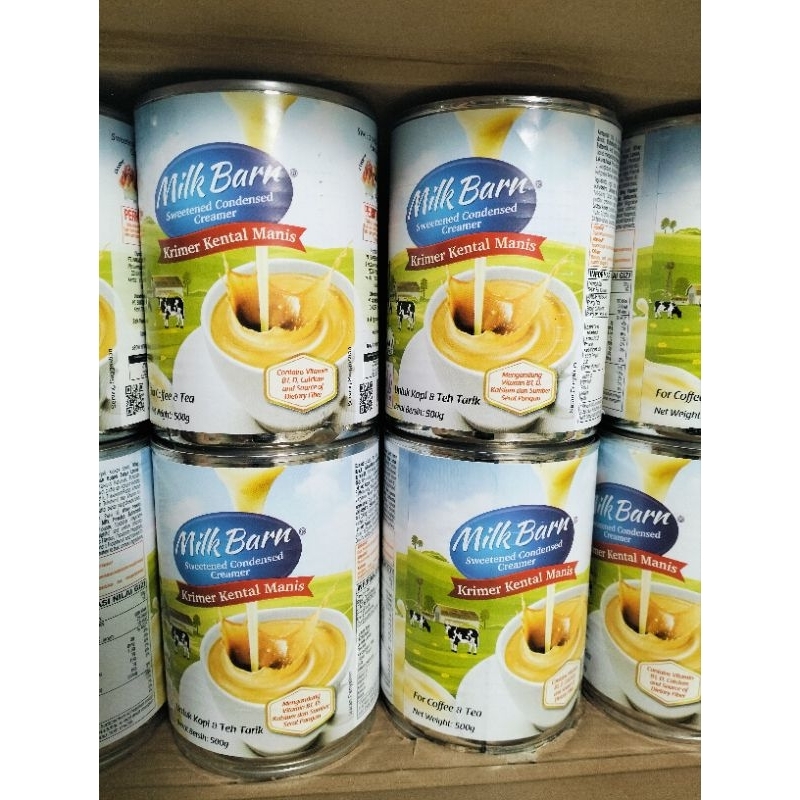 

Forcysn Milk Barn Susu Krimer Kental Manis Kemasan Kaleng 500Gr