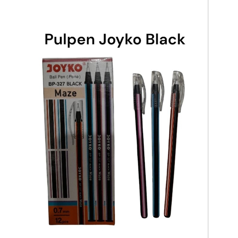 

Pen Joyko Black BP 327 ( 1 kotak isi 12 psc )