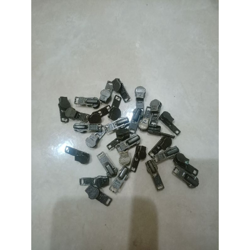 kepala resleting jeans no4, 5Ykk bakar