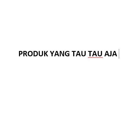 

YG TAU TAU AJA