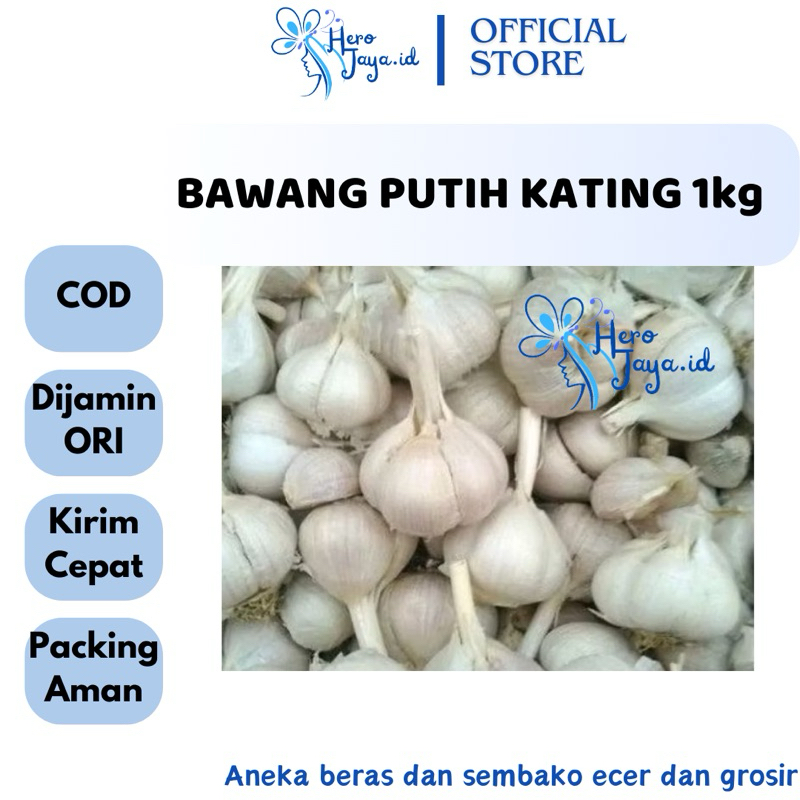 

BAWANG PUTIH KATING 1KG