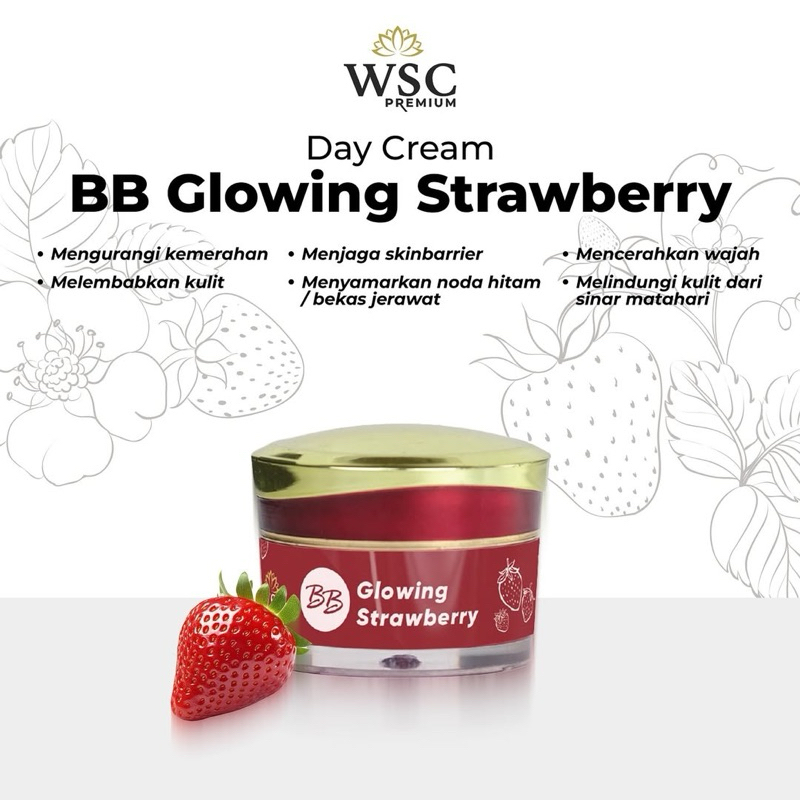 ECER WSC ORGANIC PRODUK CREAM WAJAH CREAM ECER SIANG ATAU MALAM WSC PREMIUM