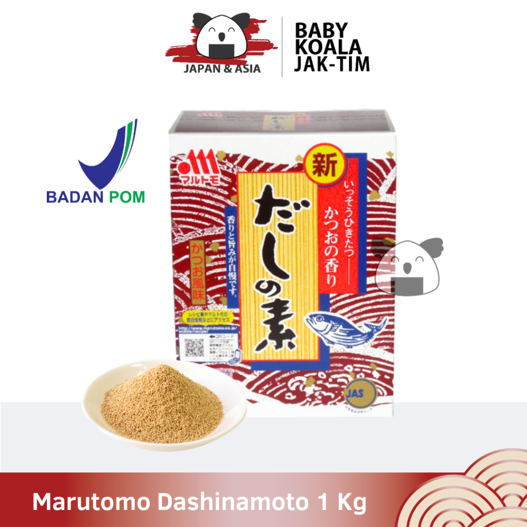 

MARUTOMO Dashinomoto Hondashi 1 Kg │ Import Dashi Kaldu Ikan Katsuobushi Kuah Ramen - Jaktim