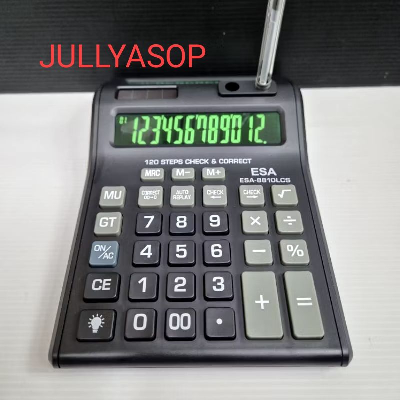 

KALKULATOR LED 8810LCS BODY BESAR KALKULATOR KANTOR DAGANG SEKOLAH 12,7 × 19,6 BATRAI AAA
