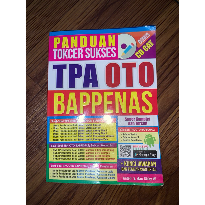 preloved buku tpa bappenas
