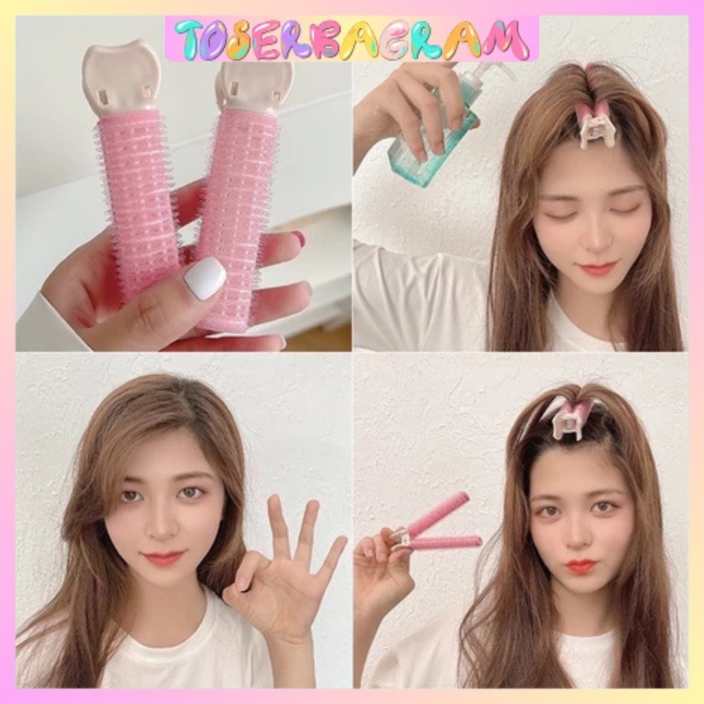 Roll Rambut Korea / Roll Jepit Gaya Rambut / Jepit Roll Rambut / Roll Gulung Rambut