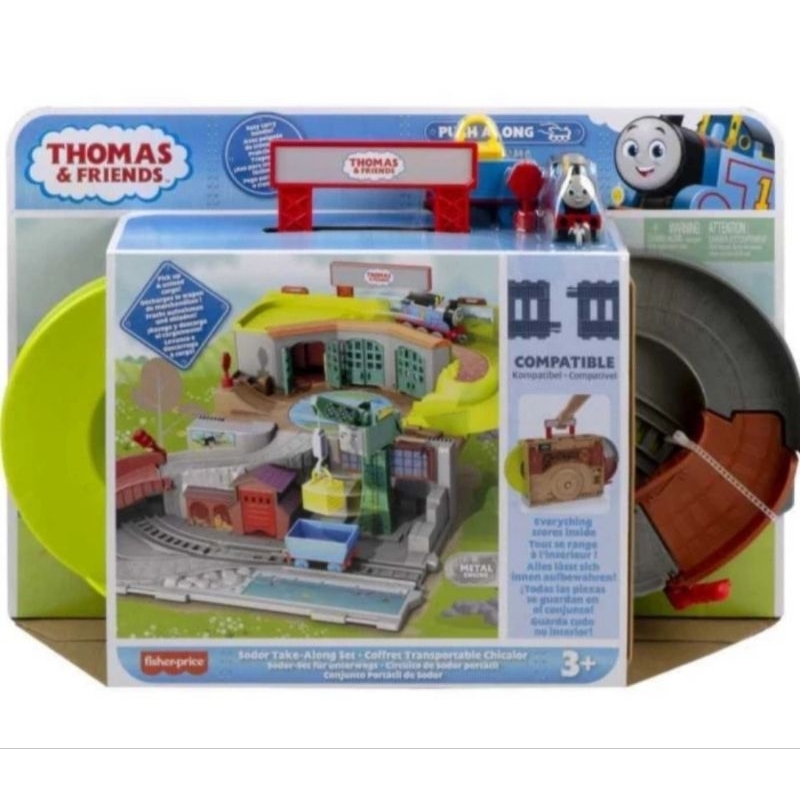 Thomas & Friends sodor take along set portable playset wotu diecast thomas train