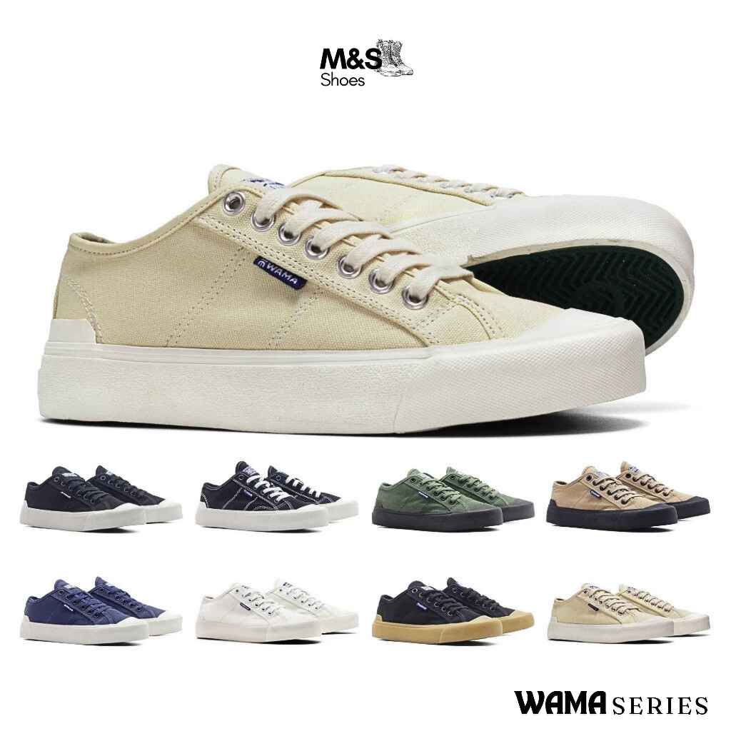 Vision Low | WAMA | Sepatu Sneakers Casual Sekolah Sepatu Lokal Brand Vulcanized