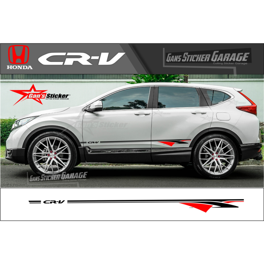 Sticker Variasi Honda CR-V 2020 2021 Aksesoris Mobil All New Honda CR-V