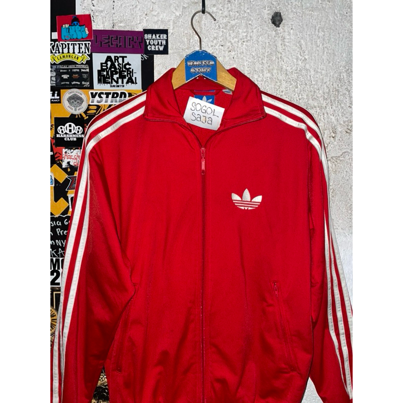 Tracktop Adidas Firebird Red