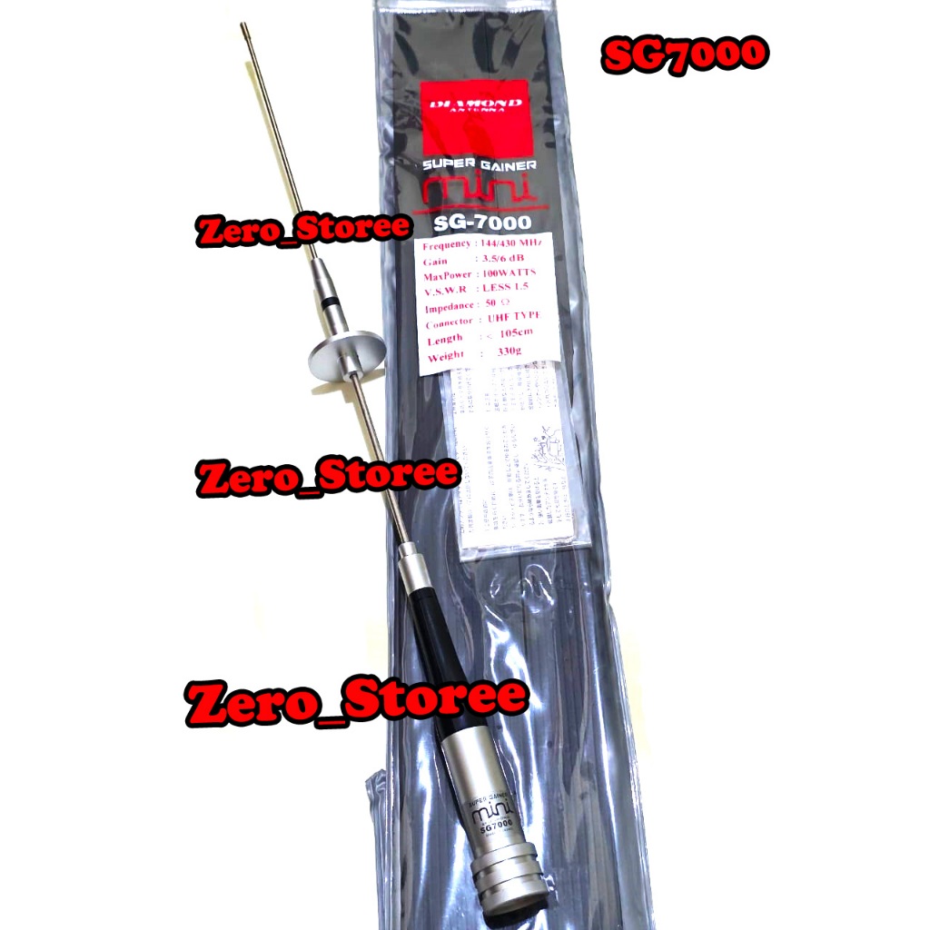 starpalmie DIAMOND SG7000 SG-7000 SG 7000 Antena Mobil dualband RIG Super Gainer vhf uhf taiwan Dual