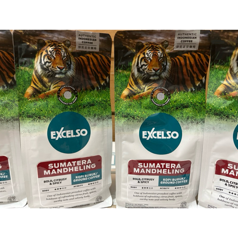 

Excelso Kopi Sumatera Mandheling Bubuk 200G TERMURAH!!