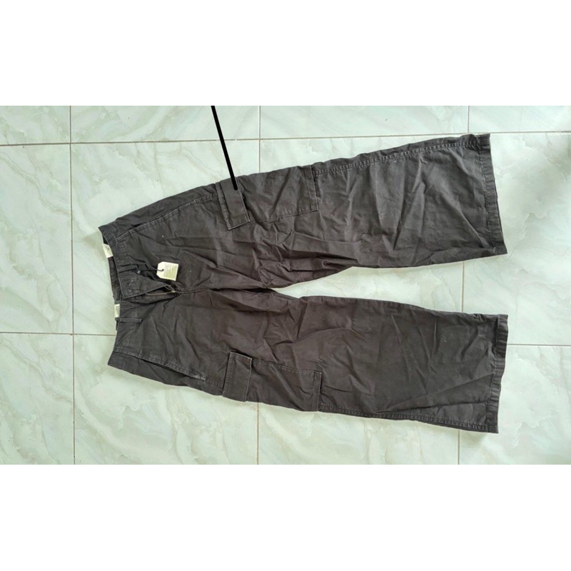 celana levis cargo / cargo baggy pants preloved
