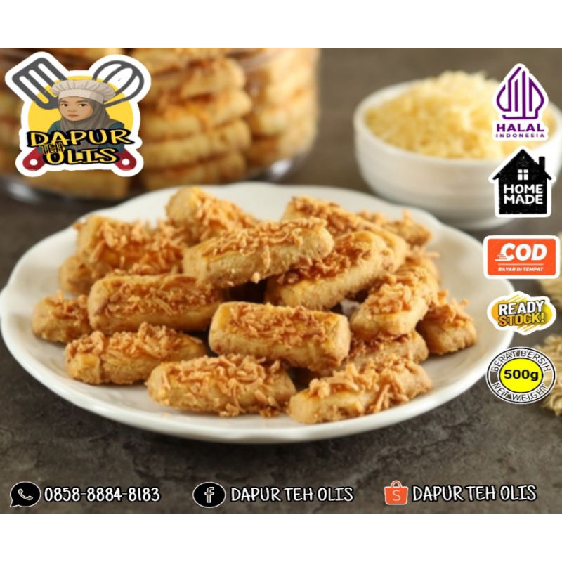

KUE KASTENGEL 500gr | KUE KEJU | CHEESE FINGERS | KUE LEBARAN | KUE RENYAH | KUE KEJU PARUT | KUE PREMIUM
