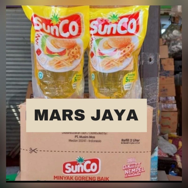 

(MARS JAYA) MINYAK SUNCO 2L DAN BERSAMA 1L