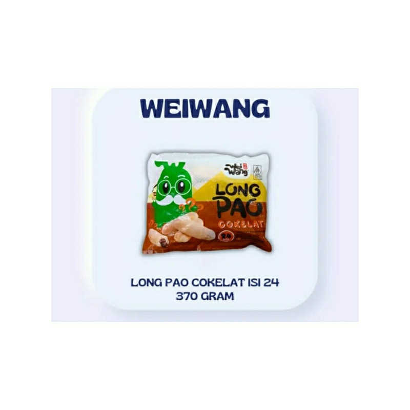 

Weiwang Long Pao Cokelat 370g (24 pcs)