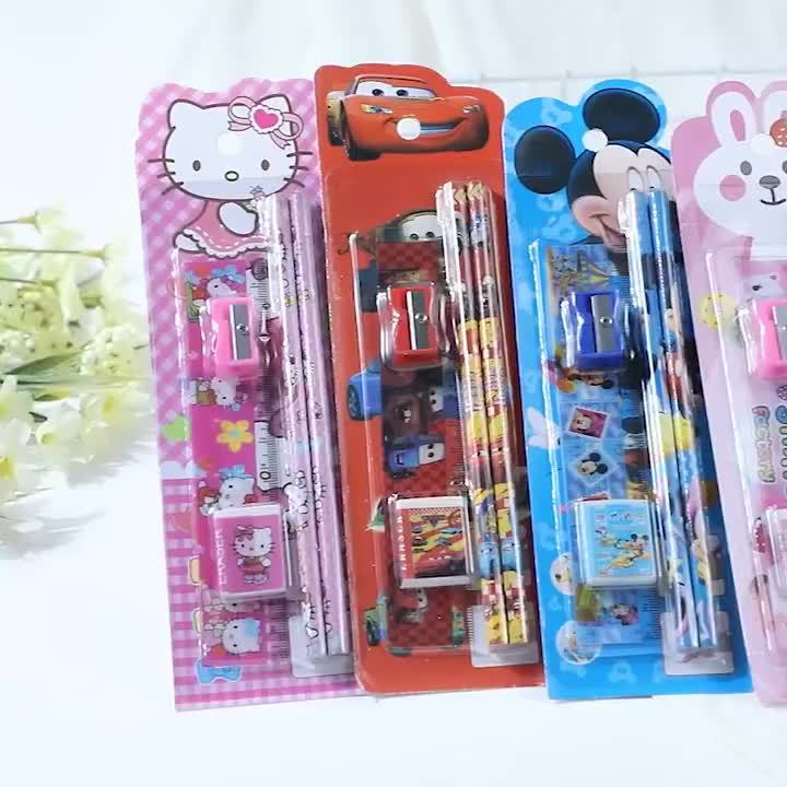 

[MMR] STATIONERY MINI SET ALAT TULIS SEKOLAH KARAKTER 5IN1 / ALAT SET TULIS ANAK KARAKTER LUCU