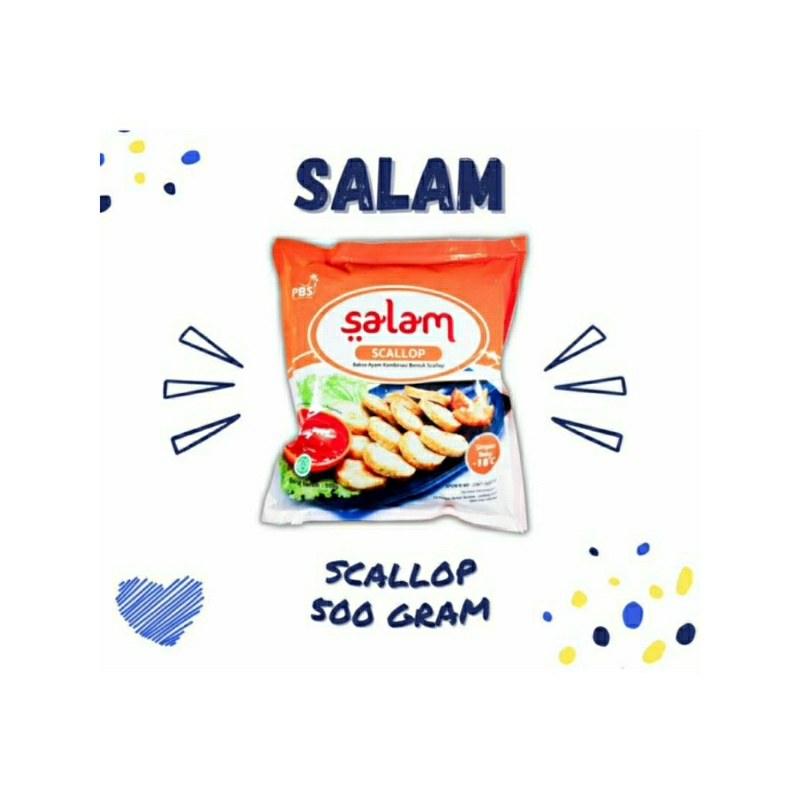 

Salam Scallop 500gram