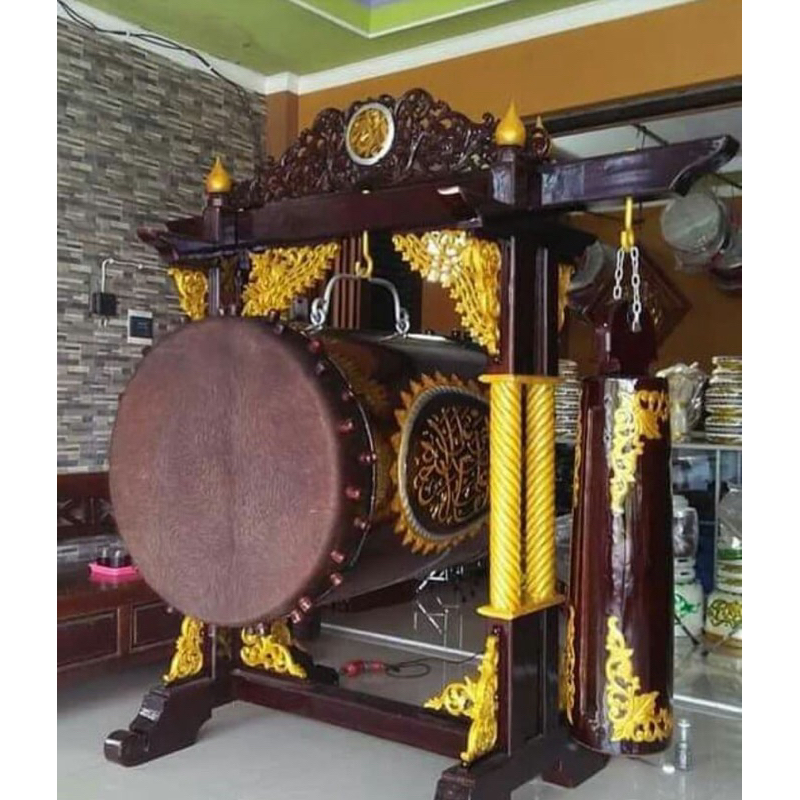 bedug masjid kayu / beduk mushola / bedug/ bedug masjid/ bedug jati