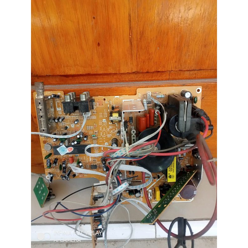 MESIN TV CINA SLIM 21 IN NON EW CRT 6229 NORMAL CABUTAN