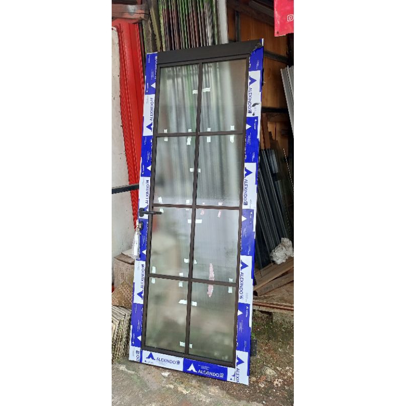 pintu aluminium alexindo kaca es