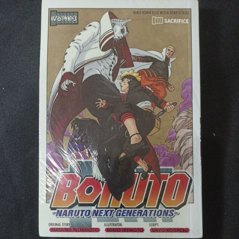 Komik Boruto 13 (segel)