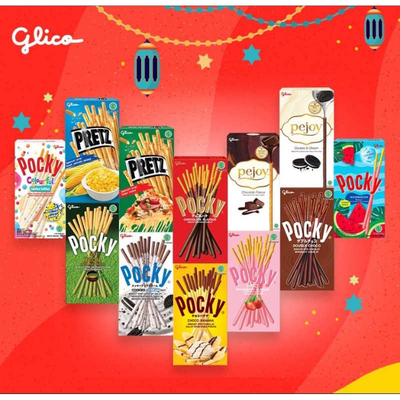 

Camilan Biskuit Stik Pocky Glico
