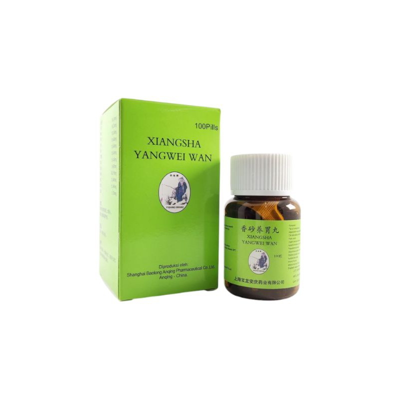 Xiangsha Yangwei Wan 100 Pil Obat Lambung Obat Asem Lambung Obat Maag
