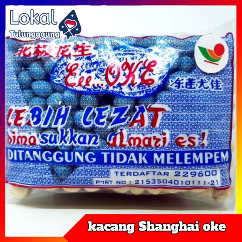 

Kacang Shanghai Atom Cap OKE 225 gram