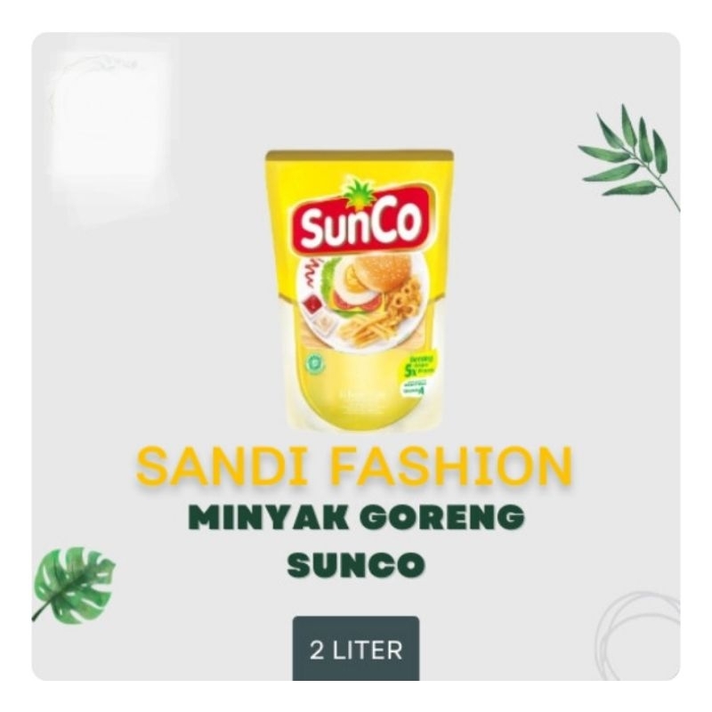 

SnD - Minyak Goreng Sunco 2 Liter 1 Dus isi 6 Pouch