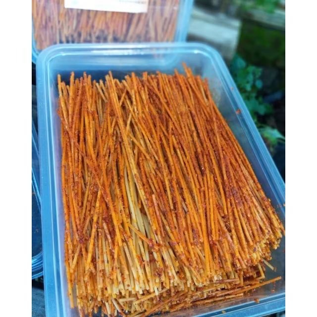 

Mie Lidih Asin Pedes gurih Box 650ML