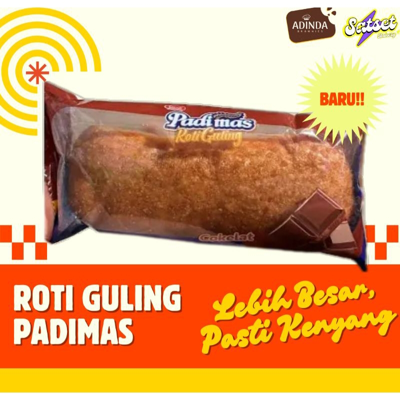 

(1 Dus/60 Pcs) ROTI GULING PADIMAS / ROTI PADIMAS GULING 1 KARTON UKURAN ROTI BESAR MURAH