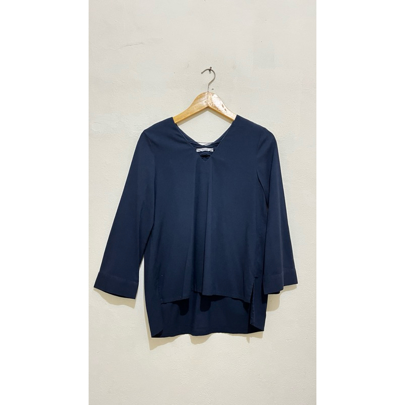 Preloved Snidel Blouse Navy