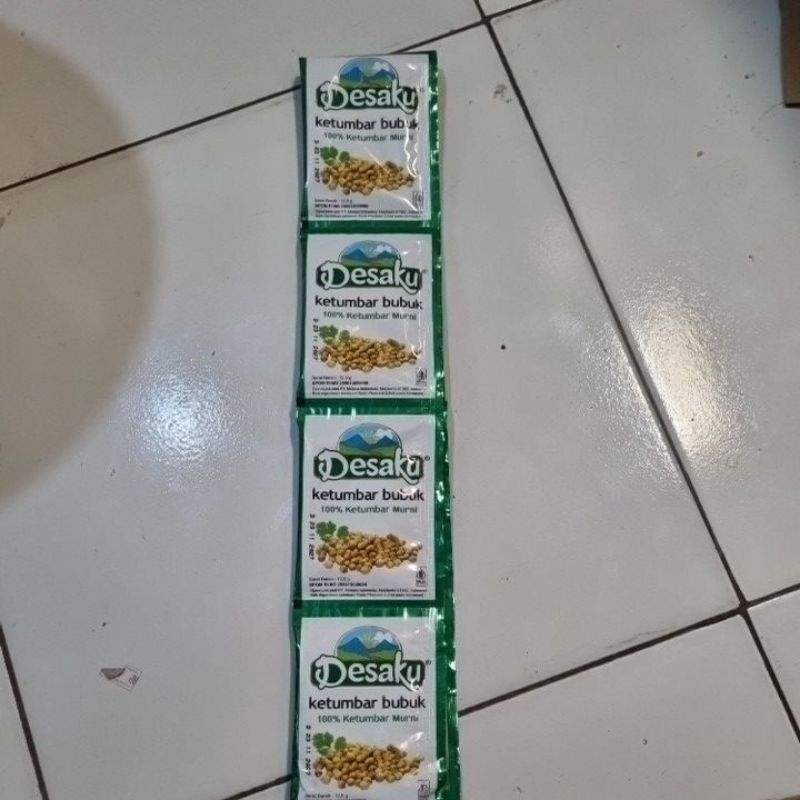 

Desaku ketumbar bubuk murni 12.5 gr harga per renceng /gantung