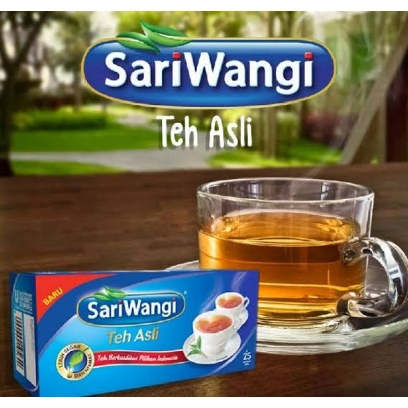 

TEH SARIWANGI KOTAK ISI 25 KANTONG TEH