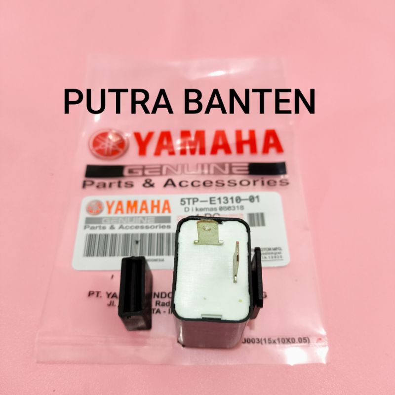 (5TP) FLASHER FLASER SEIN RELAY YAMAHA MIO SPORTY MIO SMYLE FINO JUPITER VEGA XRIDE SEMUA MOTOR BEBE