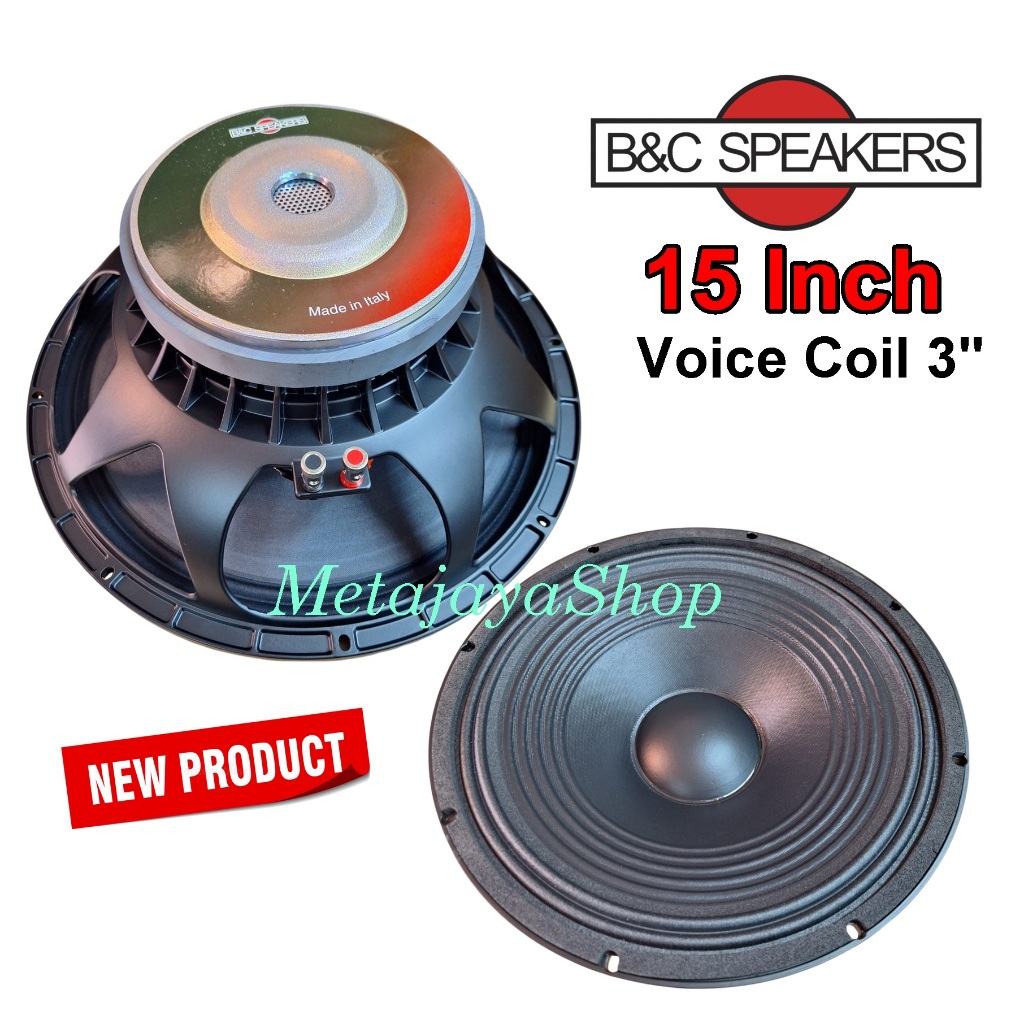 Speaker Component B&C 15 Inch coil 3 in Komponen bnc 15'' Voice Coil 3''