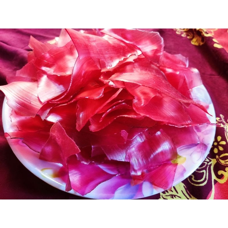 

kerupuk merah mentah asli padang