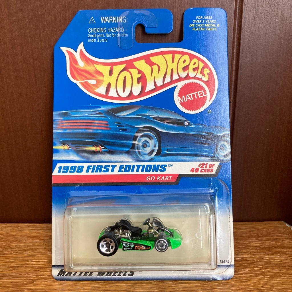 Hot Wheels Regular Go Kart Cart Lot 1998 Diecast HotWheels HW Collector Retro Card Mobil Mobilan