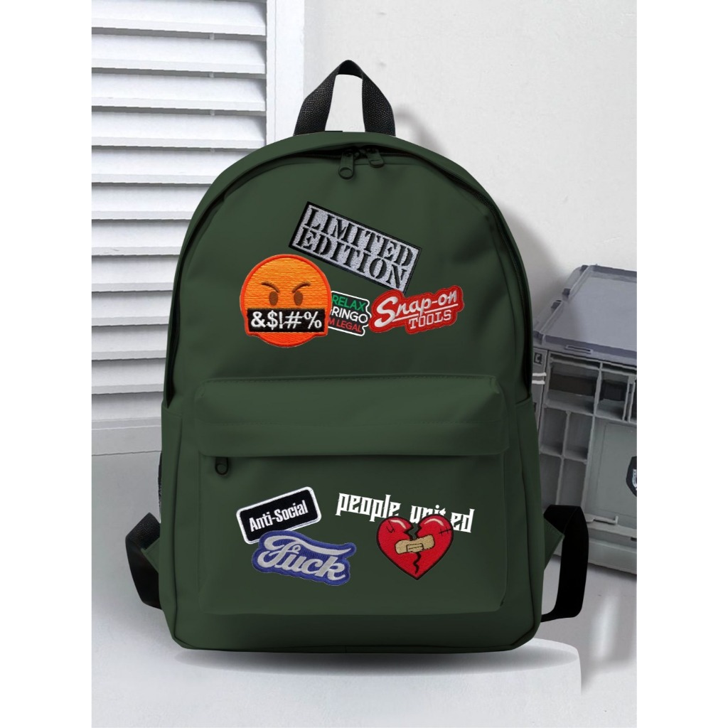 Tas Distro Pria Original Sekolah Motif Trendy Tas R0ansel Pria Distro Keren