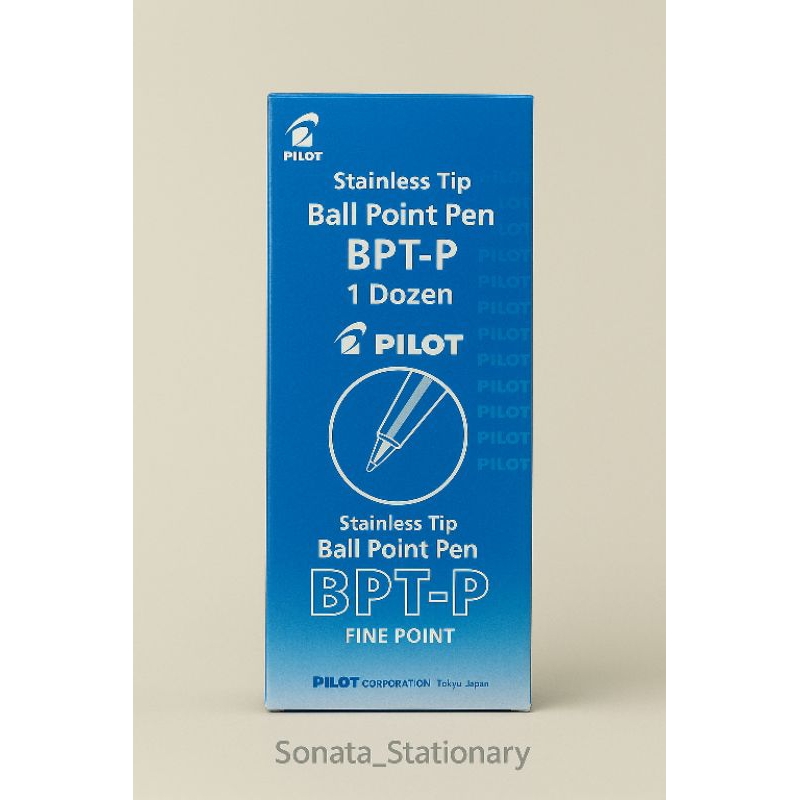 

Bolpoin PILOT BPT-P Fine Point - 1 Lusin / 12 Pcs | Ballpoint Original