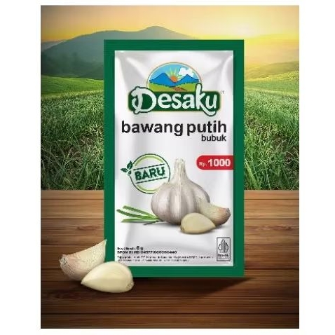 

Bumbu Desaku Bawang Putih Bubuk 6g Renceng 6 12 Sachet