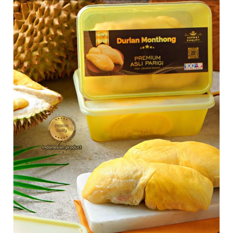 

durian montong palu kupas premium