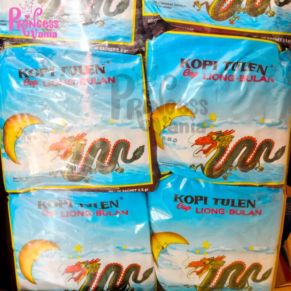 

GROSIR KOPI TULEN MINI CAP LIONG BULAN TANPA GULA LEGEND KHAS BOGOR 1 BALL ISI 20 PACK