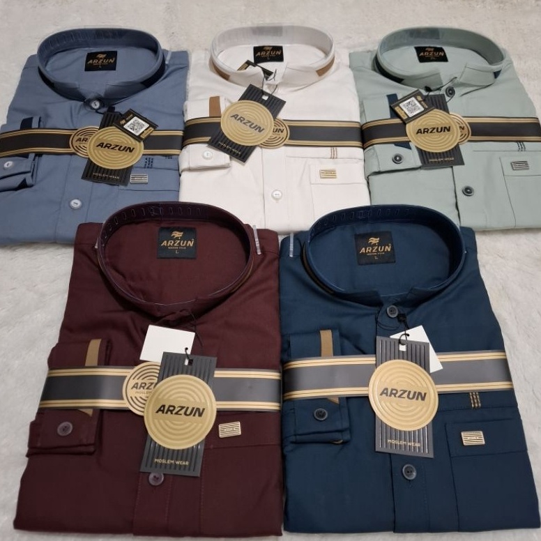 55HARGA BERSAHABAT KOKO ARZUN LENGAN PANJANG MANSET KOKO DEWASA